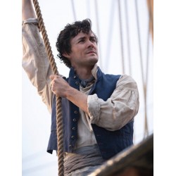 The Little Mermaid Jonah Hauer King Blue Vest